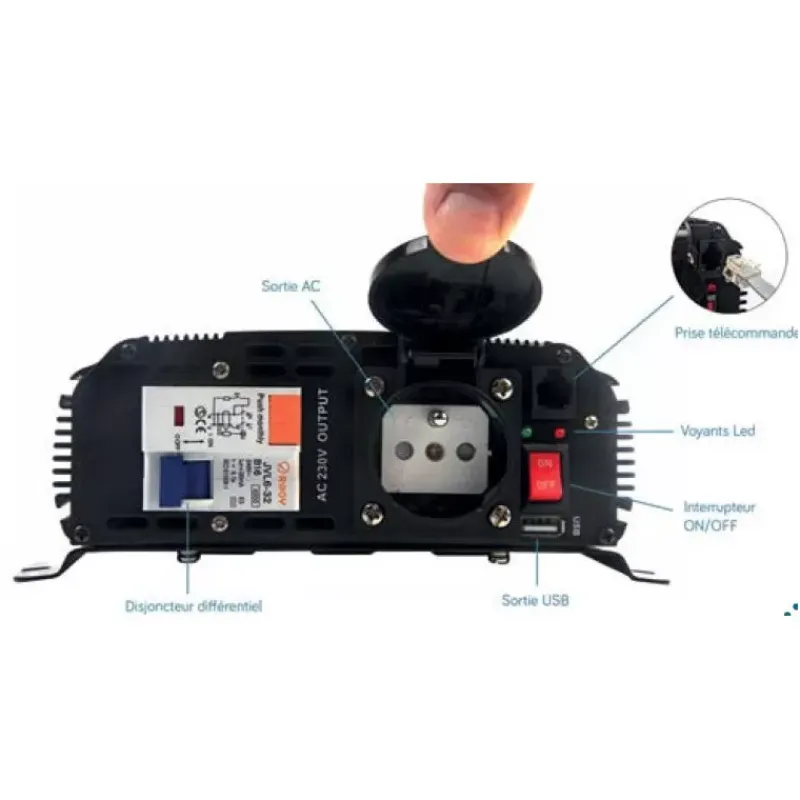 EM Convertisseur PSW24-1600DIF*Energie Mobile