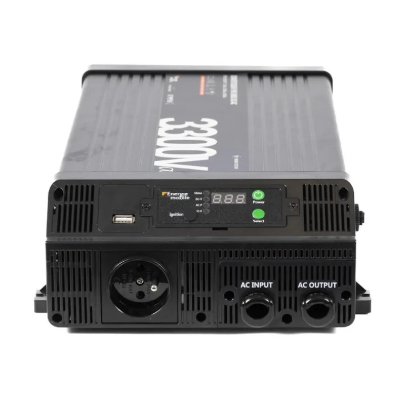Clearance EM Convertisseur sinusoïdal DC-AC | PS RT-V2 | 3300 Va Production Électrique·Convertisseur Dc-Ac