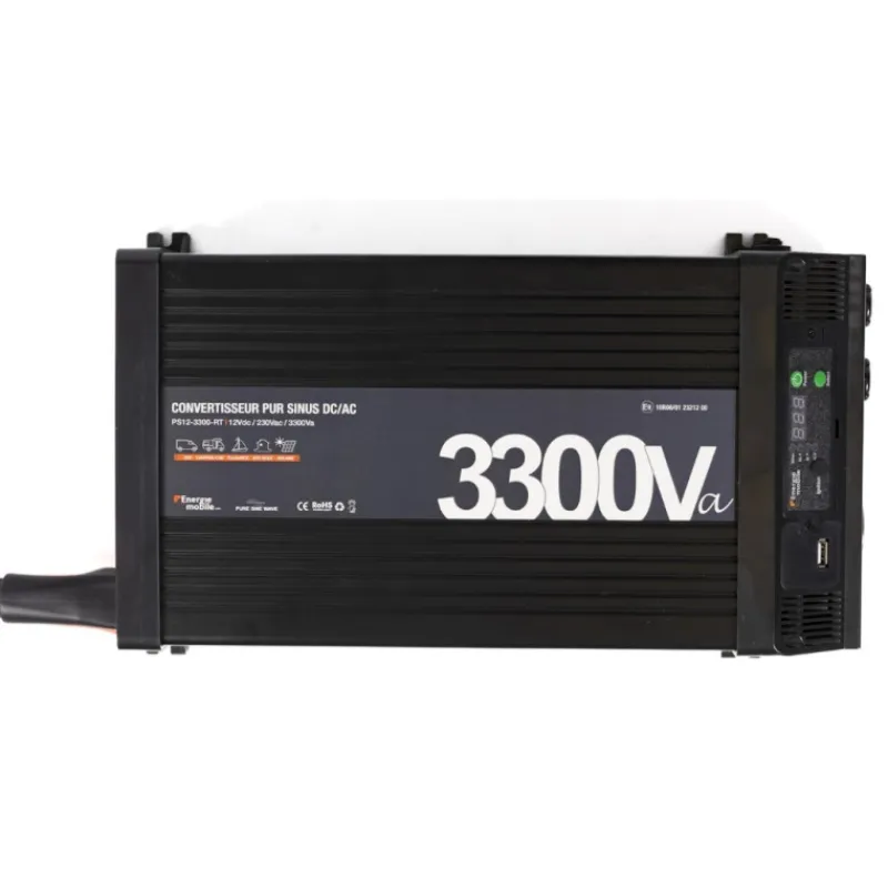 Clearance EM Convertisseur sinusoïdal DC-AC | PS RT-V2 | 3300 Va Production Électrique·Convertisseur Dc-Ac