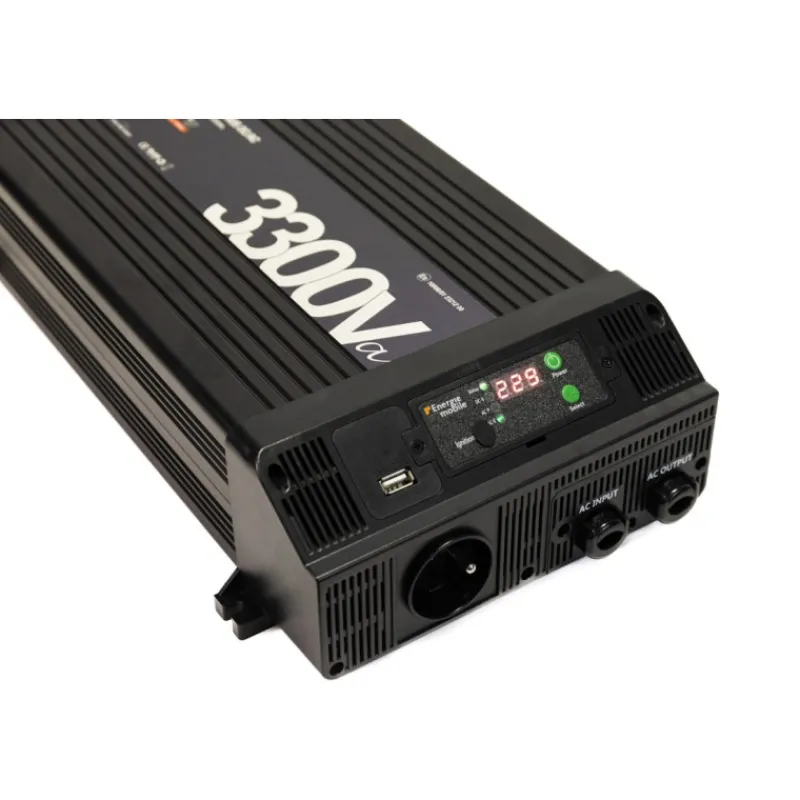 Clearance EM Convertisseur sinusoïdal DC-AC | PS RT-V2 | 3300 Va Production Électrique·Convertisseur Dc-Ac