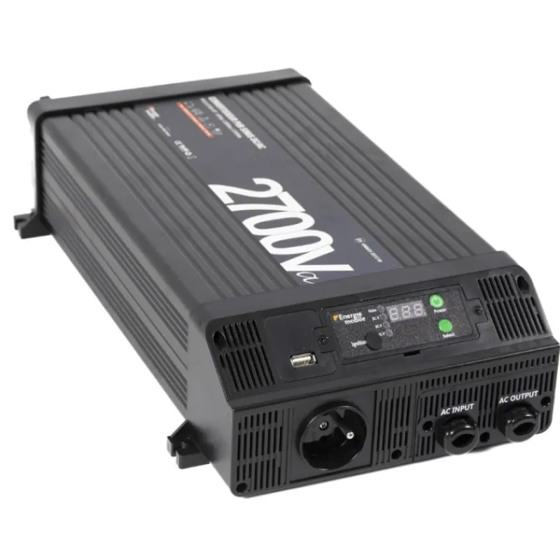EM Convertisseur sinusoïdal DC-AC | PS RT-V2 | 2700 Va*Energie Mobile Best