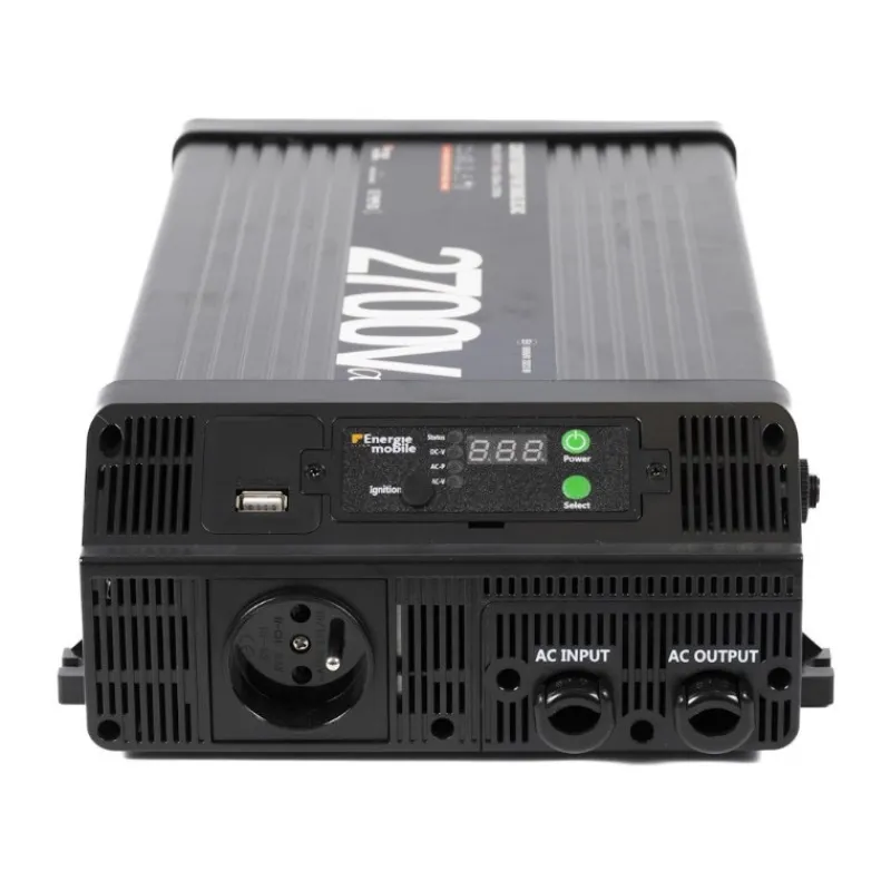EM Convertisseur sinusoïdal DC-AC | PS RT-V2 | 2700 Va*Energie Mobile Best