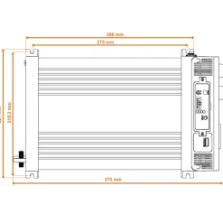 Outlet EM Convertisseur sinusoïdal DC-AC | PS RT-V2 | 2200 Va Production Électrique·Convertisseur Dc-Ac|Production Électrique·Convertisseur Dc-Ac