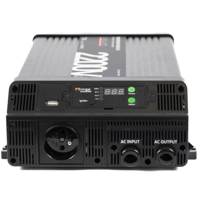 Outlet EM Convertisseur sinusoïdal DC-AC | PS RT-V2 | 2200 Va Production Électrique·Convertisseur Dc-Ac|Production Électrique·Convertisseur Dc-Ac