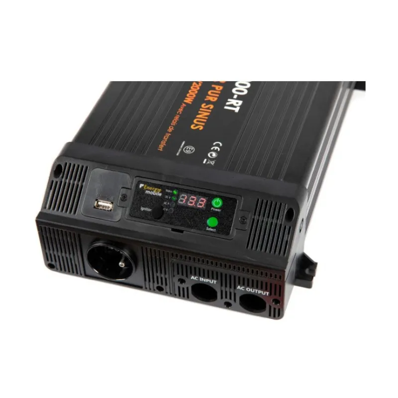 EM Convertisseur sinusoïdal DC-AC | PS RT | 12 V | 4000 W*Energie Mobile Outlet