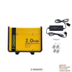 EM E-GEN2000 Electricité & Éclairage·Batterie Nomade & Groupe Électrogène Solaire|Batterie·Batterie Nomade Et Station D'Énergie
