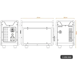 EM E-GEN2000 Electricité & Éclairage·Batterie Nomade & Groupe Électrogène Solaire|Batterie·Batterie Nomade Et Station D'Énergie