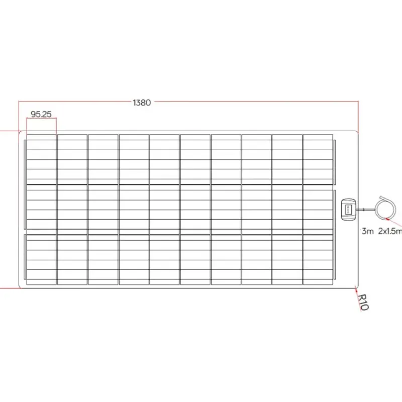 Discount EM Kit solaire A-flex 135 W - VICTRON Régulateur MPPT 75/10 Solaire·Kit Panneau Solaire Flexible|Energie Solaire·Kit Panneau Solaire Souple
