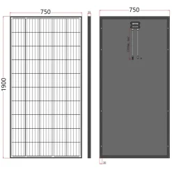 Clearance EM Kit solaire 285-A-PERC Black MPPT Duo Solaire·Kit Panneau Solaire Rigide|Energie Solaire·Kit Panneau Solaire Rigide