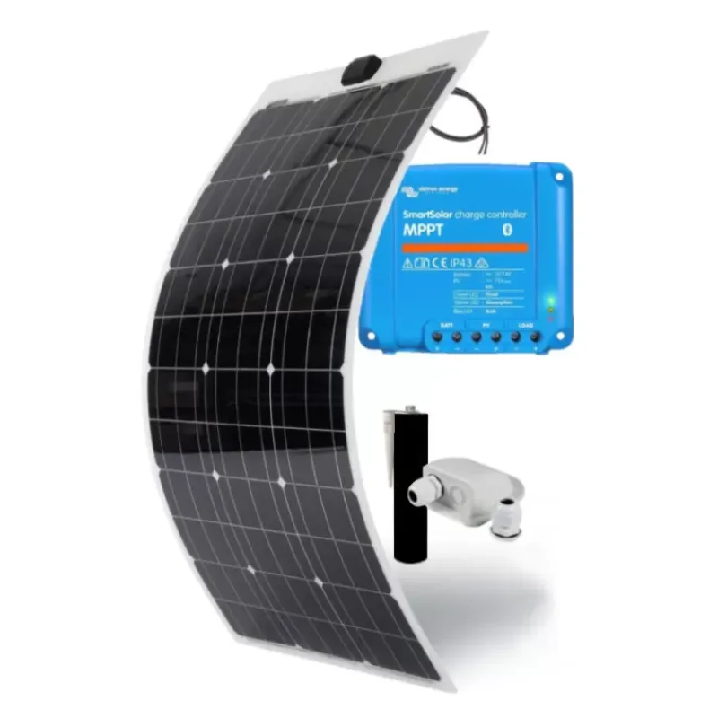 EM Kit solaire Flexible 105 W - VICTRON Régulateur MPPT 75/10*Energie Mobile - Victron Energy Clearance