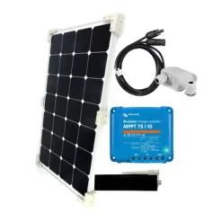 EM Kit solaire HP 140 W - VICTRON Bluesolar MPPT 75/10*Energie Mobile - Victron Energy Outlet