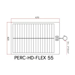EM Kit solaire PERC HD Flex 55 W / MPPT*Energie Mobile Sale