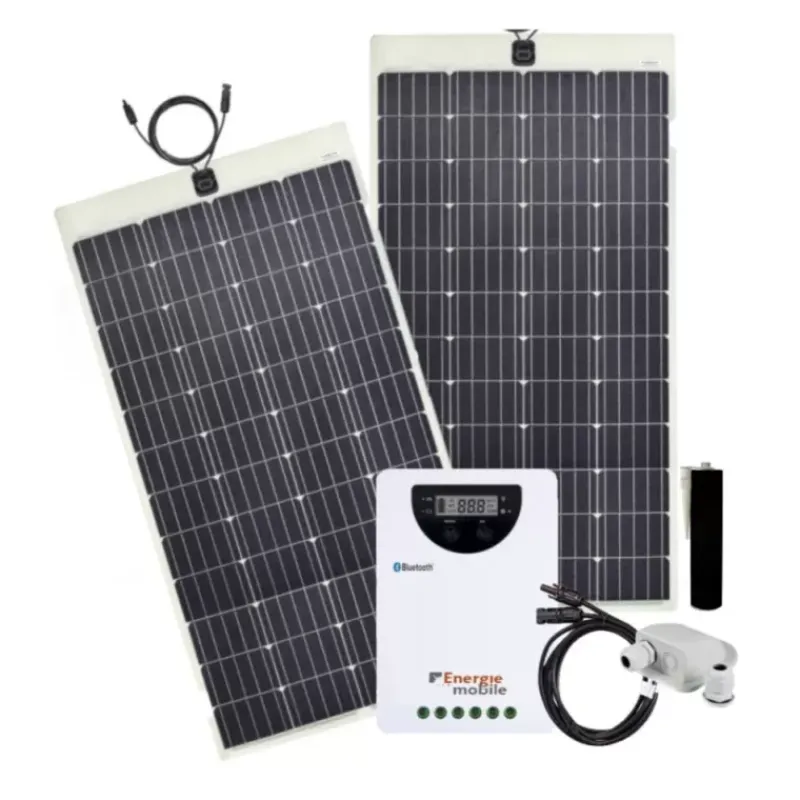 Sale EM Kit solaire souple 420 W - Régulateur MPPT 100/40 BT Solaire·Kit Panneau Solaire Flexible|Energie Solaire·Kit Panneau Solaire Souple