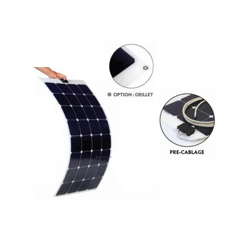 Best EM Kit solaire XFLEX 125 W / MPPT Solaire·Kit Panneau Solaire Flexible|Energie Solaire·Kit Panneau Solaire Souple