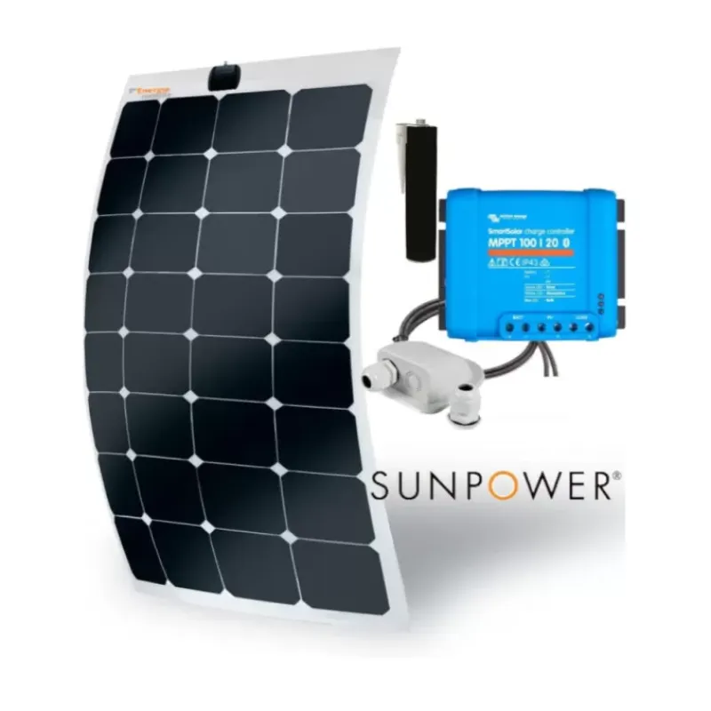 EM Kit solaire X-flex ETFE 235W - VICTRON Bluesolar MPPT 100/20*Energie Mobile - Victron Energy Discount