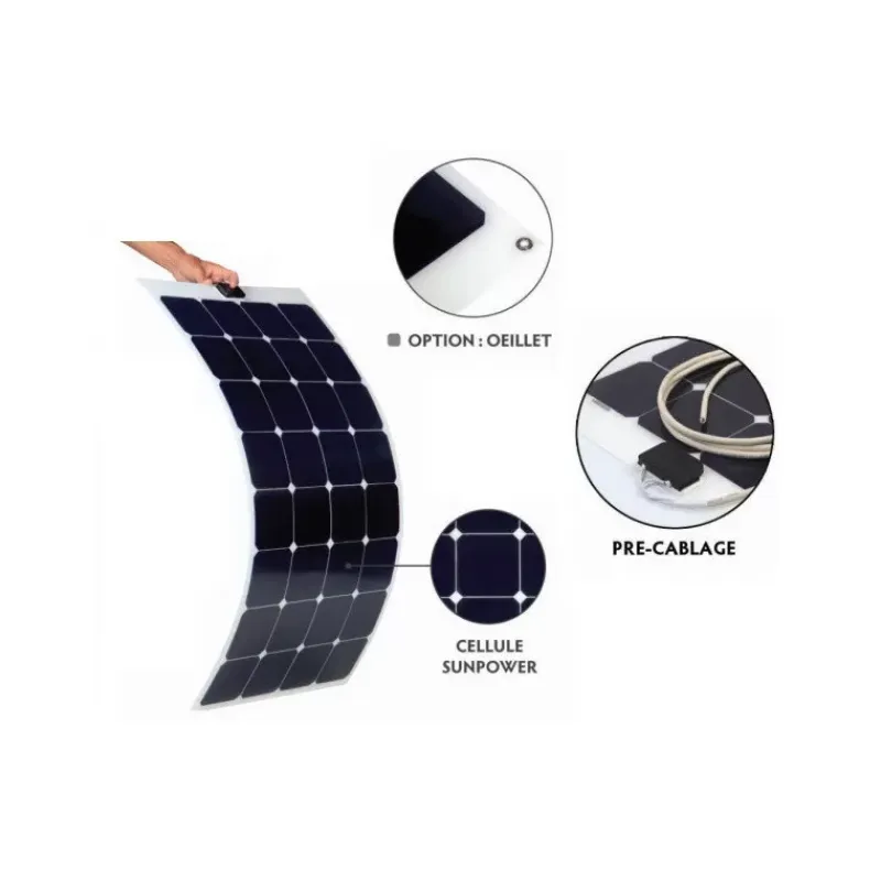 EM Kit solaire X-flex ETFE noir 140 W - VICTRON Bluesolar MPPT 75/10 Solaire·Kit Panneau Solaire Flexible|Energie Solaire·Kit Panneau Solaire Souple
