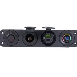 EM Mini tableau L 12V + USB/C + Voltmètre Pro DC*Energie Mobile Best