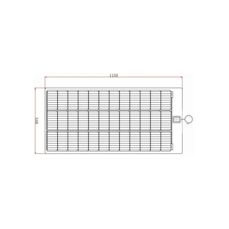 EM Panneau solaire souple PERC Flex 115 W*Energie Mobile