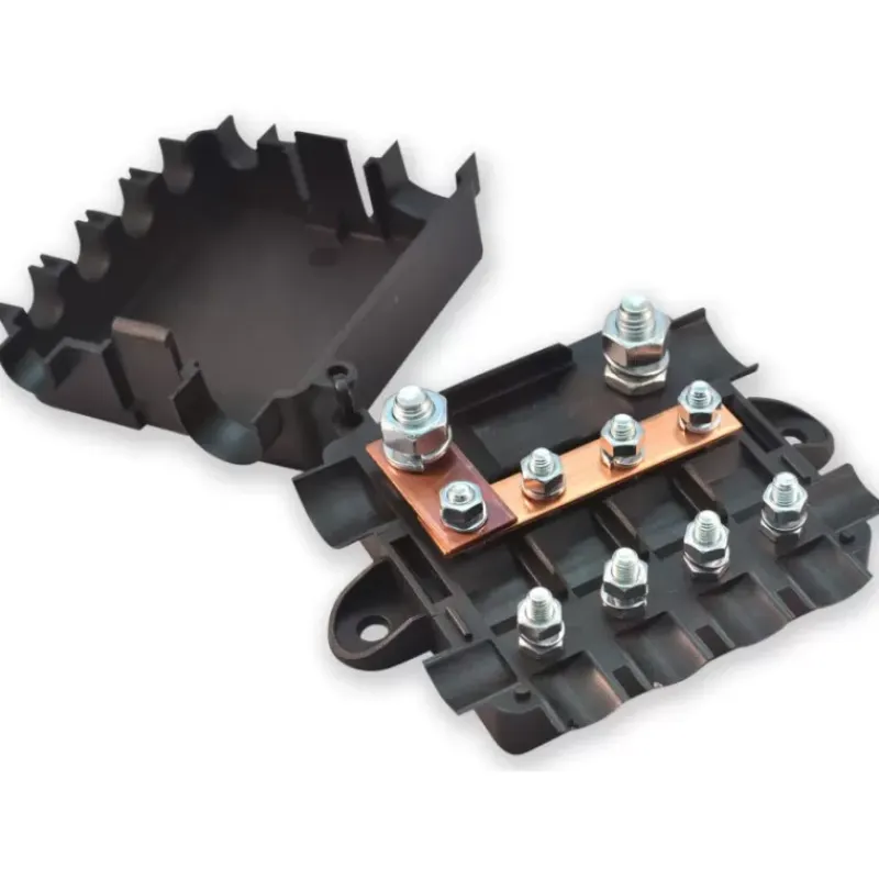 Hot EM Porte fusibles 1x mega - 4 x midi DC5-HP Distribution & Protection·Fusible, Relais Et Disjoncteur Dc|Distribution & Protection·Disjoncteur Et Fusible Dc