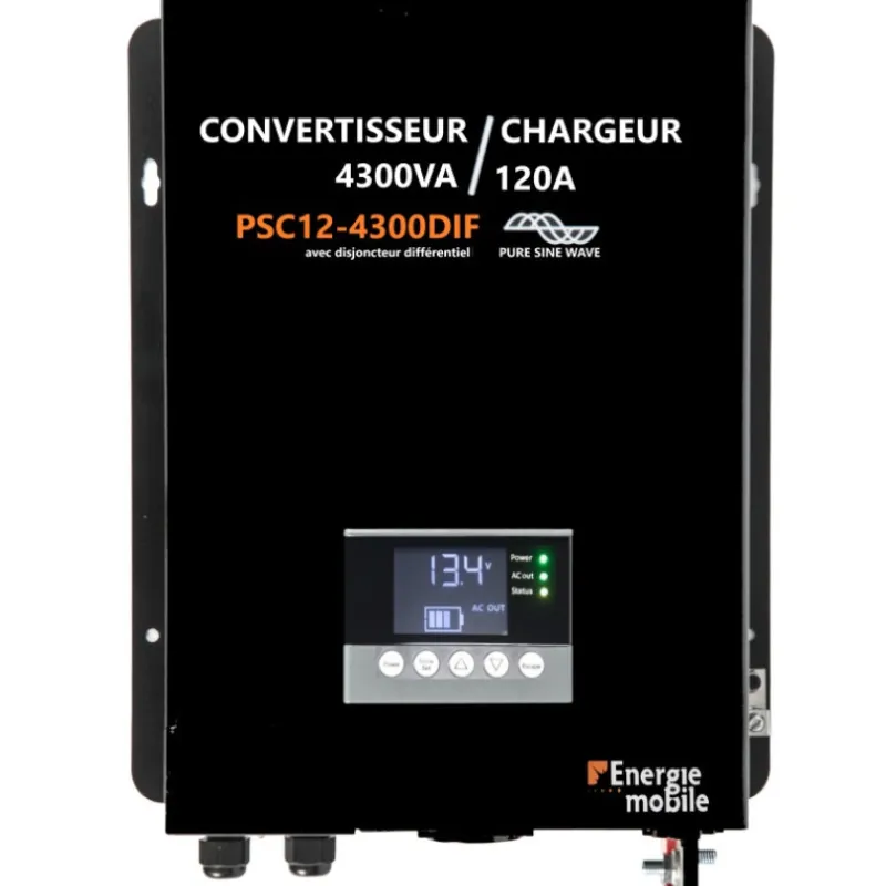 Sale EM PSC12-4300DIF | Convertisseur Chargeur 120A Production Électrique·Combiné Chargeur & Convertisseur|Production Électrique·Combiné Chargeur & Convertisseur