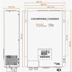Sale EM PSC12-4300DIF | Convertisseur Chargeur 120A Production Électrique·Combiné Chargeur & Convertisseur|Production Électrique·Combiné Chargeur & Convertisseur