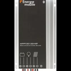 EM Régulateur MPPT 20-12/24 | Bluetooth*Energie Mobile Best