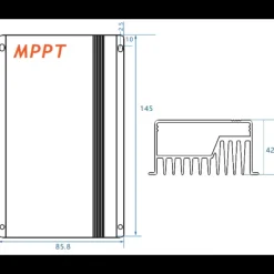 Online EM Régulateur MPPT 25-12/24 Bluetooth Solaire·Régulateur De Charge|Energie Solaire·Régulateur De Charge