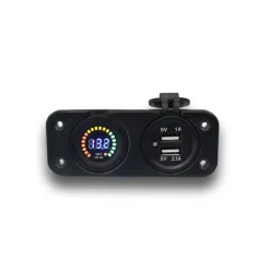 Sale EM Voltmètre Pro + USB Distribution & Protection·Contrôleur De Batterie & Indicateur De Charge|Distribution & Protection·Tableau Électrique