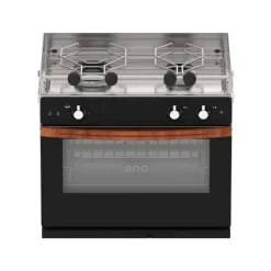Clearance Cuisinière Allure 2 feux | four inox avec grill Cuisson Intérieure, Réchaud Et Réchaud-Four·Réchaud Four Gaz Et Cuisinière