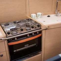 Outlet Cuisinière Allure 3 feux | four inox avec grill Cuisson Intérieure, Réchaud Et Réchaud-Four·Réchaud Four Gaz Et Cuisinière
