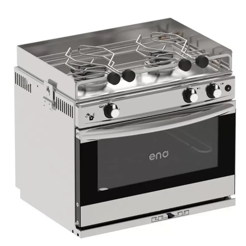 Sale Cuisinière Grand large 2 feux | four inox avec grill Cuisson Intérieure, Réchaud Et Réchaud-Four·Réchaud Four Gaz Et Cuisinière