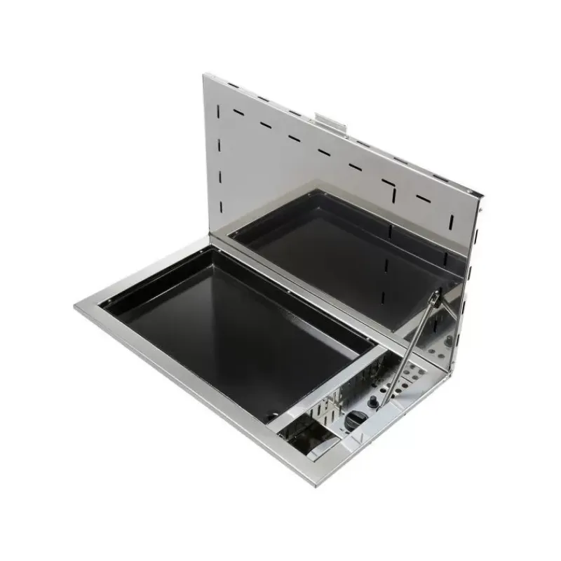 Plancha gaz avec couvercle Antigua*ENO Online
