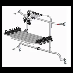 New EUROCARRY Adventure Rack FIAT Ducato pour 4 vélos Fiat Ducato / Boxer / Jumper|Porte Vélos·Porte-Vélo Fourgon Aménagé