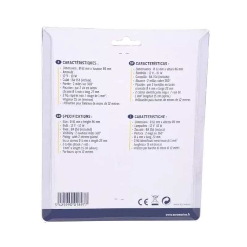 Clearance Feu blanc 360° Eclairage & Lampe·Feux De Navigation