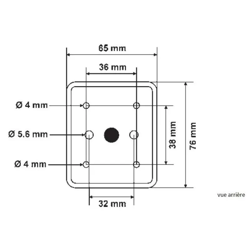 Feux bâbord rouge - 112.5°*Euromarine Outlet