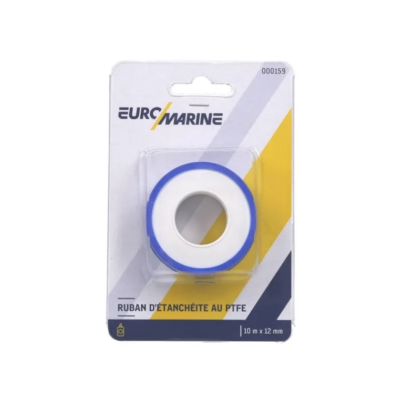 Ruban d'étanchéité téflon | 12 mm x 10 mètres*Euromarine Clearance