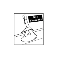 Sangle fixation tête d'alouette*Euromarine Clearance