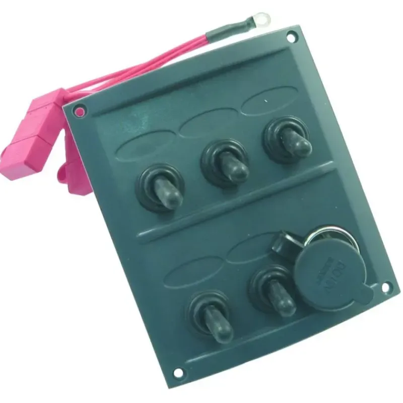 Tableau électrique 12V 5 interrupteurs*Euromarine Best