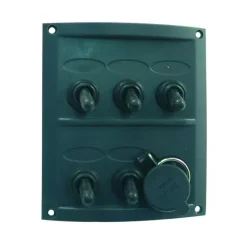 Tableau électrique 12V 5 interrupteurs*Euromarine Best
