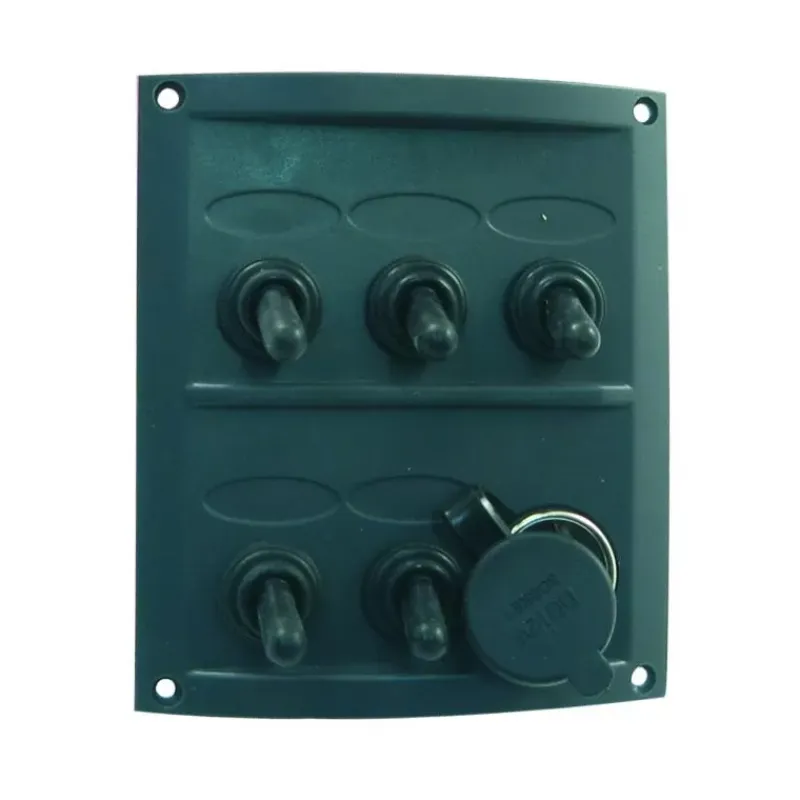 Tableau électrique 12V 5 interrupteurs*Euromarine Best