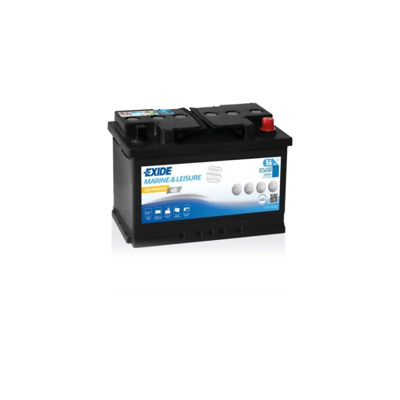 Batterie Equipment GEL ES650 | 56 Ah*EXIDE