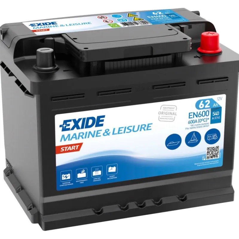 Batterie Start EN600 | 62 Ah*EXIDE Discount