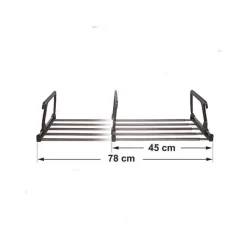Étendoir à linge télescopique*EXTRAHOME Discount