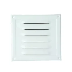 Grille alu laqué blanc avec moustiquaire*Fap Sale