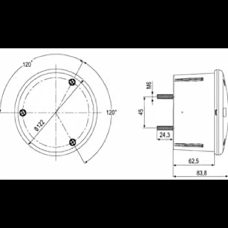 Clearance Feux arrière encastrés Eclairage & Lampe·Feu De Signalisation Arrière