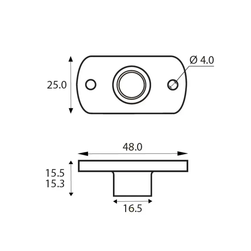 Clip femelle PC-SF1 | Standard Range*Fastmount New