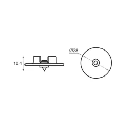 Sale Insert de centrage VL-CP3 | Very Low Profile Visseries·Boulonnerie En Nylon|Visseries·Divers : Vis Canon, Goupille, Tige Filetée, Goupille, Insert