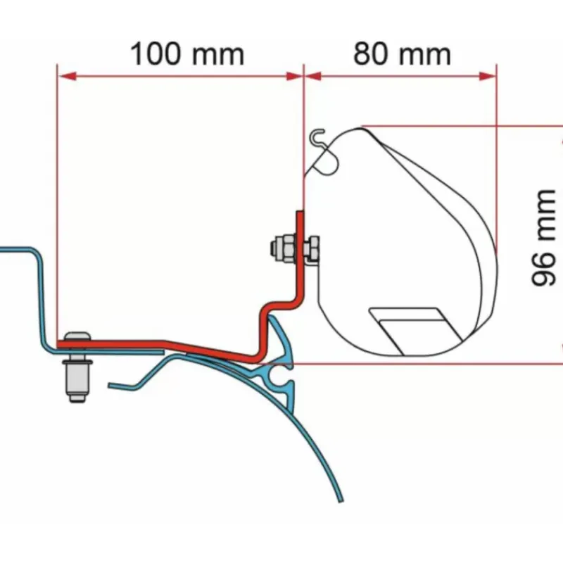 Hot Adaptateur F35Pro | Expert Campérêve Cap Road Store·Adapteur De Store Van Et Fourgon