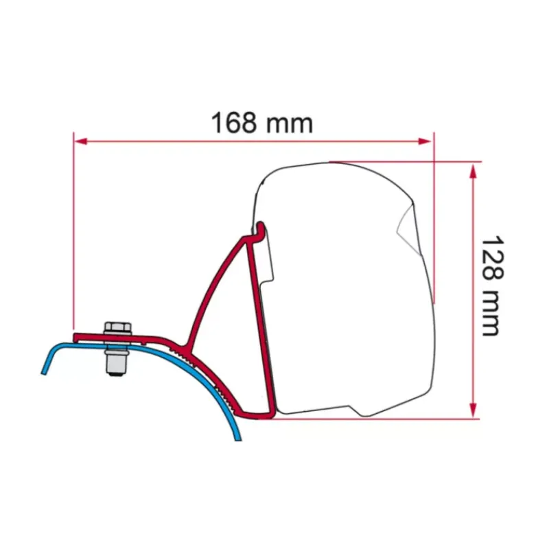 Adaptateur F43Van | Trafic 2*Fiamma Discount