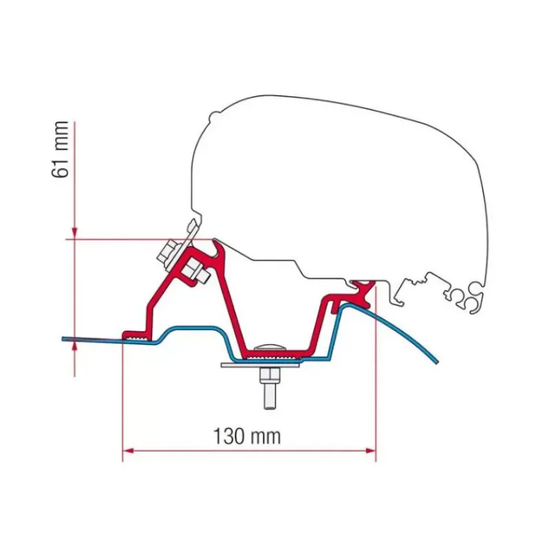 Online Adaptateur Sprinter High Roof F65 Eagle 400 Mercedes Sprinter|Store·Adapteur De Store Van Et Fourgon